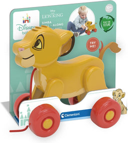 Baby Clementoni - Sleepbare Simba, Sensorisch Spel voor Kinderen vanaf 10 maanden, 17815