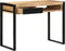 vidaXL - Bureau - 100x50x75 - cm - massief - ruw - mangohout