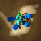Clixo Itsy - Magnetisch speelgoed - 18 stuks - Blauw/geel