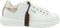 GUESS Salerno - Dames Sneakers - Gouden achterkant - Wit/Goud - Maat 39