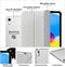 MoKo iPad 10e generatie (2022) - Hoesje - Slim Stand Hard Back Shell - Zilver