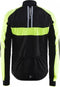 Craft Gran Fondo - Fietsjack Flumino - Winddicht en waterafstotend - Zwart - Maat L