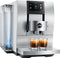 Jura Z10 - Volautomatische koffiemachine - P.R.G. voor warme en Cold-Brew-koffiespecialiteiten - Aluminium White
