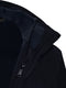 Jack Wolfskin BAYLIGHT 3IN1 COAT W - Dames Outdoorjas - Waterdicht en ademend - Dark navy - Maat L