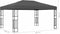 vidaXL - Prieel - 3x4 - m - stof - antraciet