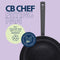 CB Chef Koekenpan Ø20cm - Keramisch - 100% Gerecycled - PFAS-vrij - Zwart