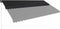 vidaXL - Luifel - handmatig - uittrekbaar - met - LED - 600x300 - cm - antraciet