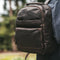Leren Rugzak Cognac Austin