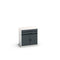Verso Schuifladenkast - 2 Laden - 75kg per lade - RAL 7035 Licht Grijs / RAL 7016 Antraciet Grijs