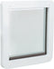 Trixie 2-Weg Hondenluik - Geluidsarme klep - Wit - S/M 30X36 cm