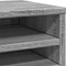 Bureau organiser 36x26x29,5 cm bewerkt hout grijs sonoma eiken