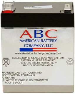 American Battery RBC46 - Accu(pack) - Lood-zuur 12V 4,5Ah 112mm x 74mm