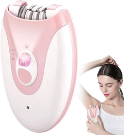 Draadloze epilator met LED-licht – voor gezicht, oksels en benen