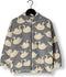 Konges Sløjd Jody Teddy Jacket/Jas met fleece - Swan - Maat 4 jaar