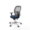 Piqueras y Crespo 1D086G0 - Bureaustoel - Hoogteverstelbaar met armleuning - Marineblauw
