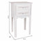 Nachtkastje Alexandra House Living Wit 28 x 69 x 38 cm