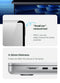 Dux Ducis - Privacy screenprotector Geschikt voor Macbook Air 13.6 (2022/2024) - Privacy scherm - Full Cover - Zwart