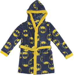 Badjas - Fleece Batman Logo - 14 Jaar - maat 164/176