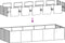 vidaXL - Plantenbak - 200x80x40 - cm - staal - wit
