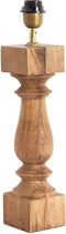 Light & Living Lampvoet CUMANI - hout weather barn - L