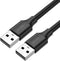 Ugreen - USB 2.0 kabel - 2 m - 480 Mbps - zwart