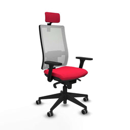 Bureaustoel Piqueras y Crespo 3D066G2 Rood