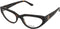 Guess GU50113 - Cat-eye bril - Flexibele scharnieren - Bruin