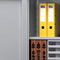 Los extra legbord tbv draaideurkast extra diep 79,5 cm breed 55 diep in Aluminium