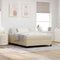 vidaXL - Bedframe - Lichtgroen - Grijs - 160x200 - cm - Katoenen - Stof