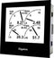 TDE Instruments DPM72-MPN Digitaal inbouwmeetapparaat Spanning: AC 0 - 500 V, stroom: +-60 mV, frequentie: 10 - 500 Hz
