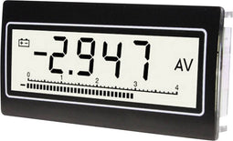 TDE Instruments DPM802-TW Digitaal inbouwmeetapparaat Spanning: 0,1 mV - 300 V/DC/AC · Stroom: 0,1 µA tot 10 A/DC/AC