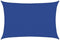 vidaXL - Zonnezeil - 160 - g/m² - rechthoekig - 3,5x4,5 - m - HDPE - blauw