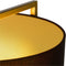 Atmooz - Tafellamp Moyo - E27 - Slaapkamer / Woonkamer - Industrieel - Kleur : Goud Brons - Hoogte 60cm - Metaal