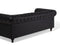 CHESTERFIELD - Woonkamerset - Zwart - Kunstleer