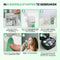 Vulpes Goods® HealthCare - Ultrasone Vernevelaar - Draagbaar Inhalatieapparaat - Incl. 3 mondstukken & luxe reistas