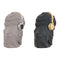 Decoratieve figuren Home ESPRIT Zwart Grijs Gouden Zilverkleurig Oordopjes 14 x 10 x 17 cm (2 Stuks)