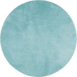 vidaXL - Vloerkleed - OVIEDO - laagpolig - Ø - 160 - cm - groen