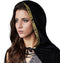 Dressforfun Behendige jageres - Verkleedkostuum dames - Grijze jurk met cape - Maat L