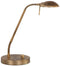 Biron 7502BR - Tafellamp - Draaibare arm 48 cm - Bronskleurig