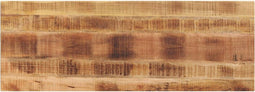 vidaXL - Tafelblad - rechthoekig - 140x50x2,5 - cm - massief - ruw - mangohout