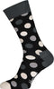 Happy Socks 4-pack sokken - Heren & Dames - Klassiek zwart-wit (4 paar)