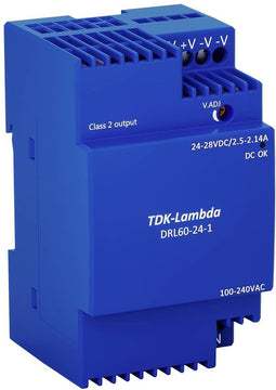 TDK-Lambda DRL60-24-1 DIN-rail netvoeding 24 V 2.5 A 60 W Inhoud: 1 stuk(s)