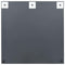 vidaXL - Wandspiegel - vierkant - 60x60 - cm - glas
