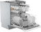 Miele G5132IBRWS - Inbouw afwasautomaat - 14 couverts 45 dB Eco 50 Powerwash 60 - Wit