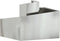 vidaXL - Tuinpot - 60x60x50 - cm - Gegalvaniseerd - Staal