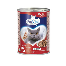 Kattenvoer Prevital Rundvlees 415 g
