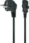 Cablexpert PC-186-VDE - Stroomkabel C13 - 1,8 m - zwart