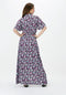 Colourful Rebel Very Scattered Flower Maxi Blazer Jurk - Blouse jurk - Wijduitlopende fit - Maat M