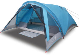 vidaXL - Tent - 4-persoons - waterdicht - blauw