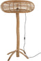 J-Line Staande Lamp Vloerlamp Miye Rotan Teak Hout Naturel Large